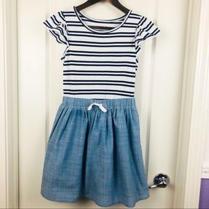 Cat and Jack Short Sleeve Dress Large 10/12